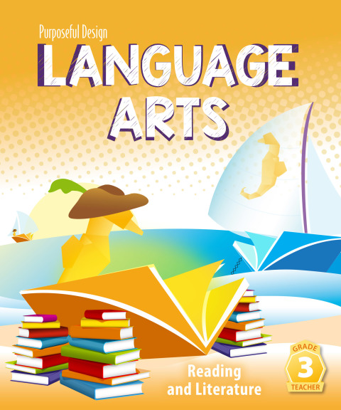Cover image for book Language Arts: Grade 3, Reading and Literature, Teacher Textbook