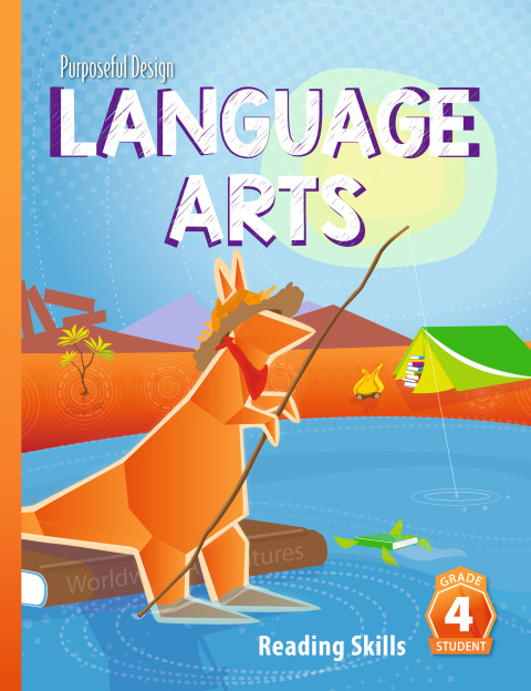 Cover image for book Language Arts: Grade 4, Reading Skills, Student Textbook