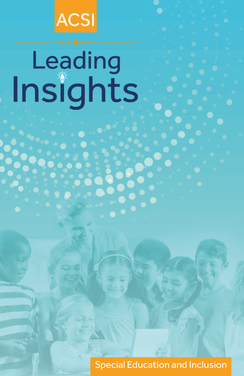Cover image for book Leading Insights: Special Education and Inclusion