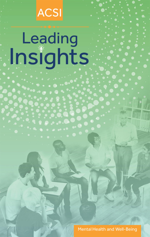 Cover image for book Leading Insights: Mental Health and Well-being