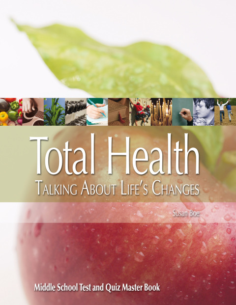 Cover image for book Health: Middle School Test and Quiz Master Book