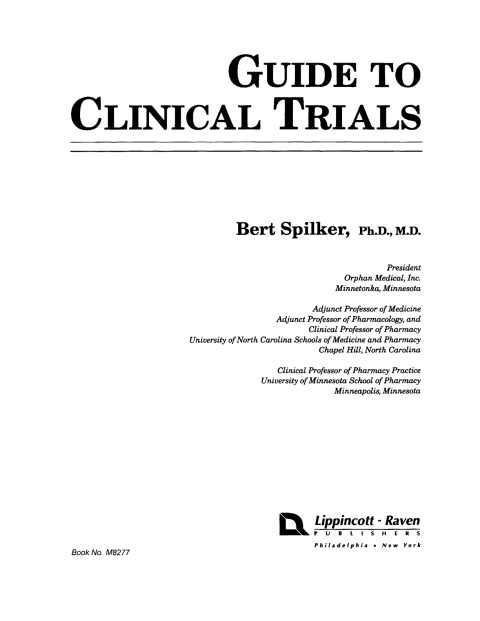 Cover image for book Clinical Trials