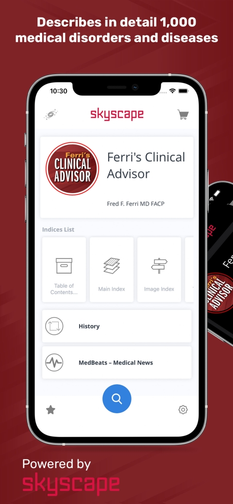 Cover image for book Ferri's Clinical Advisor, Mobile App