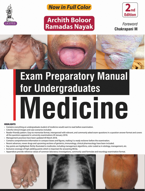 Cover image for book Exam Preparatory Manual for Undergraduates Medicine