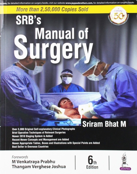 Cover image for book SRB's Manual of Surgery