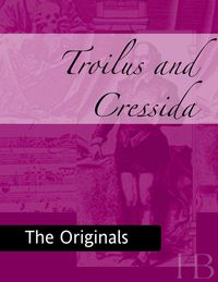 Cover image: Troilus and Cressida