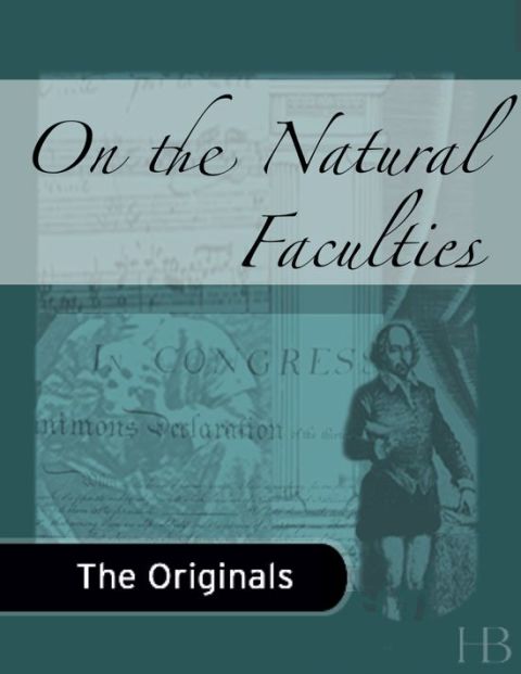 [1825 days] On the Natural Faculties