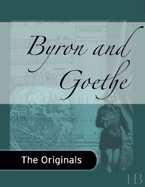 [1825 days] Byron and Goethe