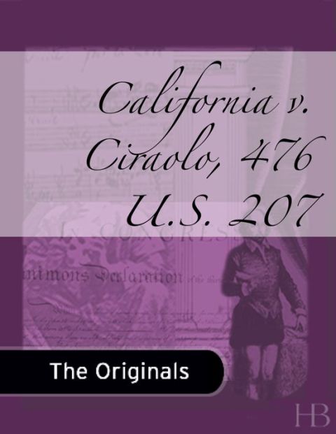 [1825 days] California v. Ciraolo, 476 U.S. 207