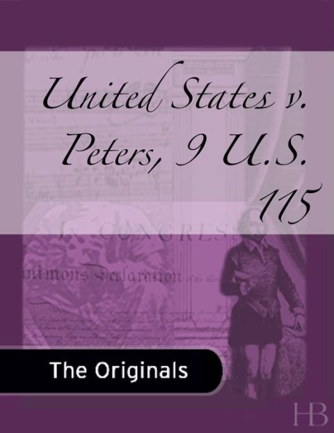 [1825 days] United States v. Peters, 9 U.S. 115