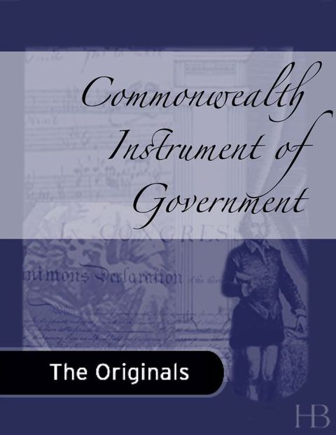[1825 days] Commonwealth Instrument of Government