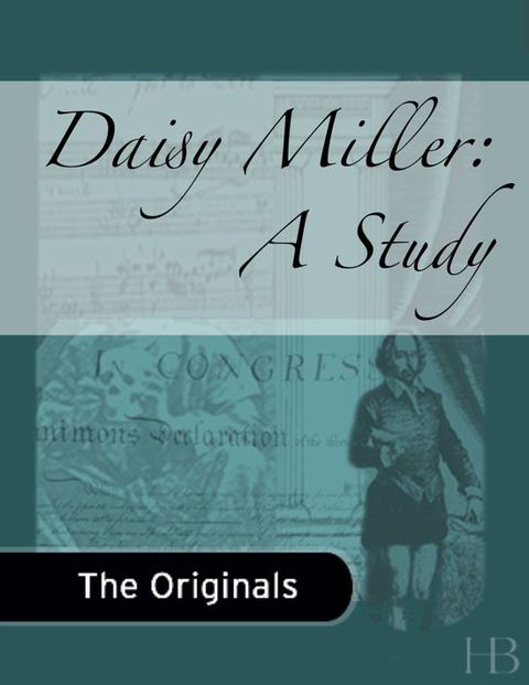 Cover image for book Daisy Miller: A Study