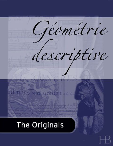 [1825 days] Géométrie descriptive