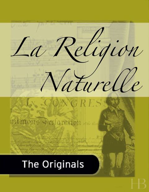 [1825 days] La Religion Naturelle