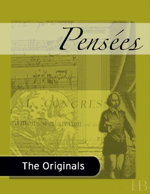 Cover image for book Pensées