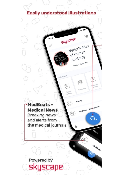 Cover image for book Netter's Atlas of Human Anatomy, Mobile App