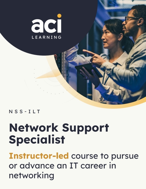 Cover image for book Network Support Specialist: Instructor-Led Certification Training Program