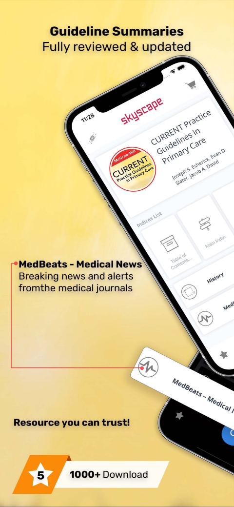 Cover image for book CURRENT Practice Guidelines In Primary Care, Mobile App