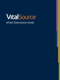 صورة الغلاف: VitalSource ePub3 Submission Guide