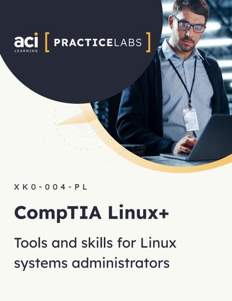 Cover image for book CompTIA Linux+: Tools and skills for Linux systems administrators